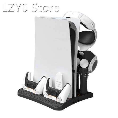 1 Pc Gamepad Charger Station with Dual Cooling Fans & Ex