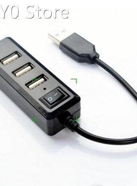 Portable 480Mbps USB HUB Splitter 4 Port USB 2.0 Extension A