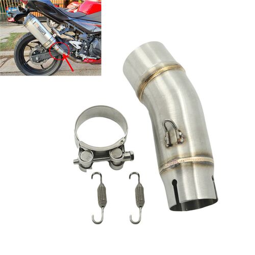 Motorcycle Exhaust middle pipe for Kawasaki Ninja400 Ninja 4