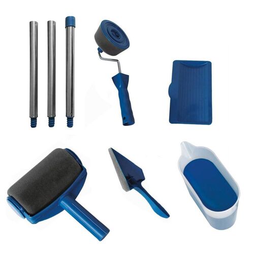 Multifunctional 5pcs Paint Runner Pro Roller Brush Tools Set