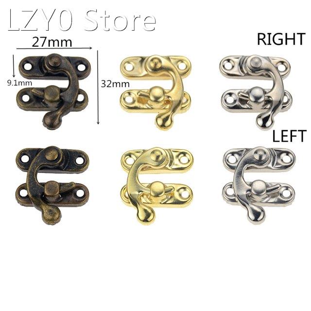 Bronze Yellow White Three Colors 27*32mm Hidden Buckle Packa