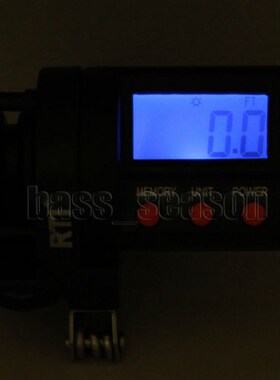 Fishing Digital Line Counter Fishing Line Depth Gauge 2 Way