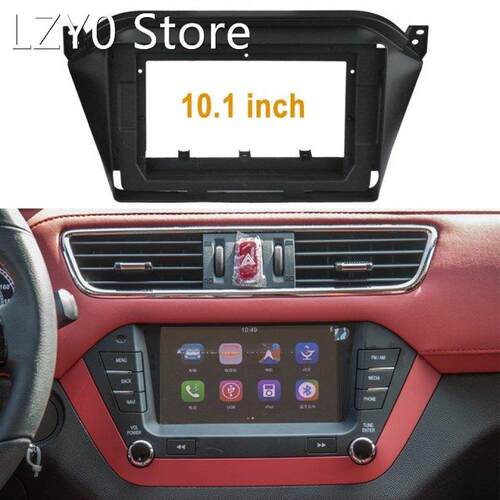 10.1 Inch Car Fascia for JAC S2 2015 - 2018 Double Din Car D