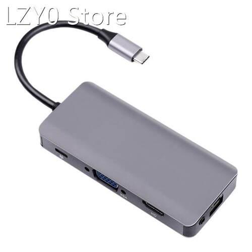 USB HUB C Multiport Adapter Type C Hub 9-In-1 Multiport Adap