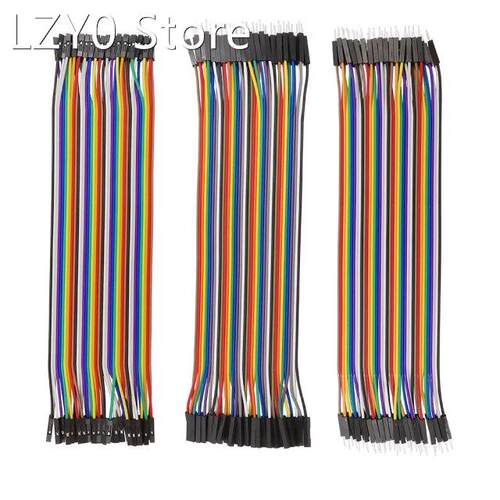 120Pcs/3x40pin 10cm/15cm/20cm/30cm Breadboard line Jumper Wi
