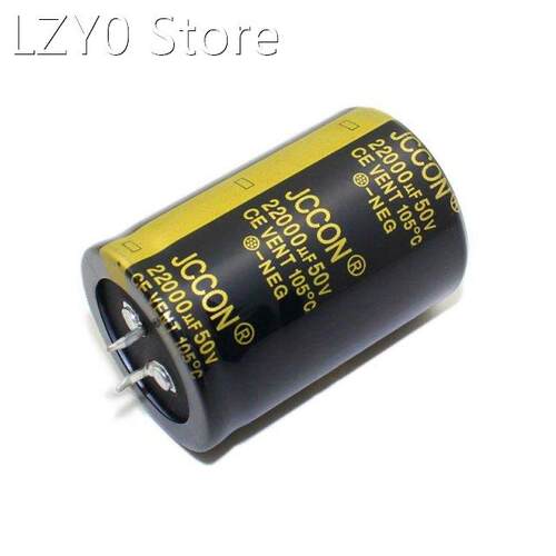 50V 22000uF 35x50mm Aluminum Electrolytic Capacitor High Fre