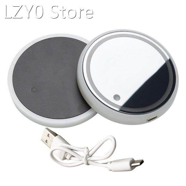 luminous water cup pad led automobile usb charging colorful