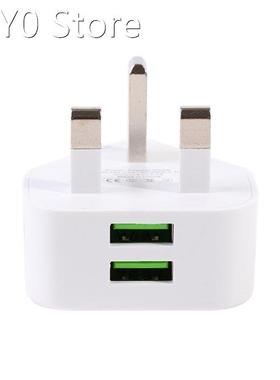UK Plug Single USB Double USB Adapter Mains 3 Pin Plug USB A