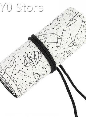 Portable Printed Home Writing Supplies Stationery Canvas Sch