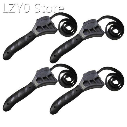 4PCS Black Belt Wrench Multi-Tool Adjustable Wrench for Any