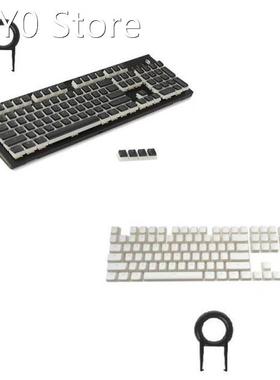 Double Shot Backlit PBT Pudding Keycap Set Compatible With C