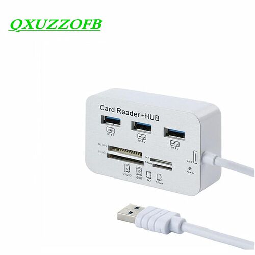 Card reader USB 3.0 4in1 USB 3ports HUB 5 Gbps high Speed S