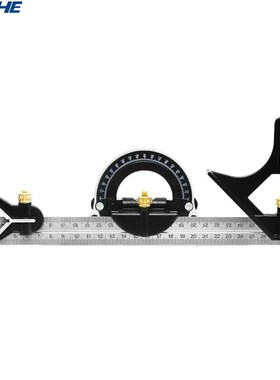 New Combination Square Angle Ruler Stainless Steel Angle Pro