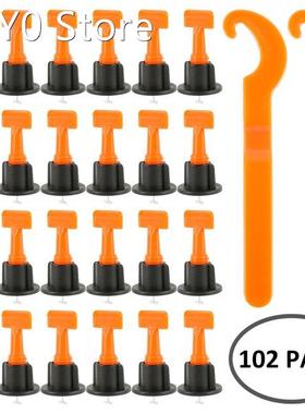102Pcs Flat Ceramic Floor Wall Construction Tools Reusable