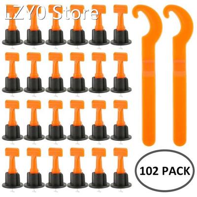 102Pcs Flat Ceramic Floor Wall Construction Tools Reusable