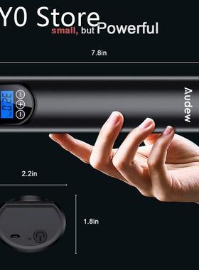 Audew 12V 150PSI USB Cordless Portable Air Compressor LCD Ha