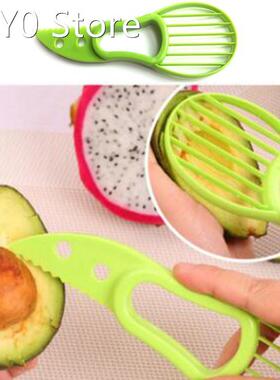 1pc Plastic Avocado Cutter Multifunctional Three In One Conv