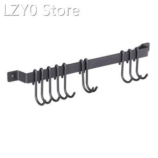 Rail Type Kitchen Utensils Hook Rack Hanging Organiser Rack