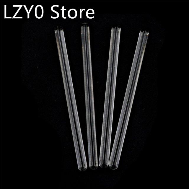 4pcs Lab Use Stir Glass Rod Laboratory Stirring Rod Tool 6*1