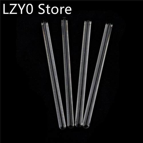 4pcs Lab Use Stir Glass Rod Laboratory Stirring Rod Tool 6*1