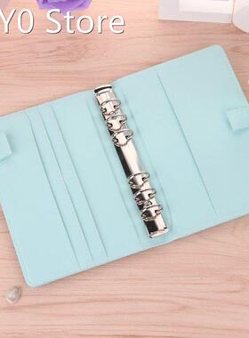 A5 A6 Notebook Cute Ring Diary Leather Cover Journals Office