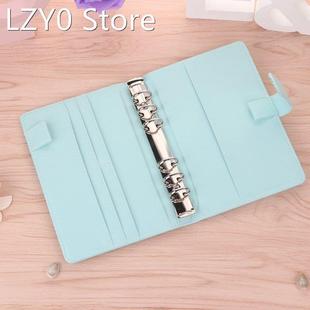 A5 A6 Notebook Cute Ring Diary Leather Cover Journals Office