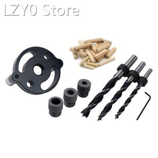 Self-centering 6 8 10mm Dowel Jig Wood Panel Puncher Hole Lo