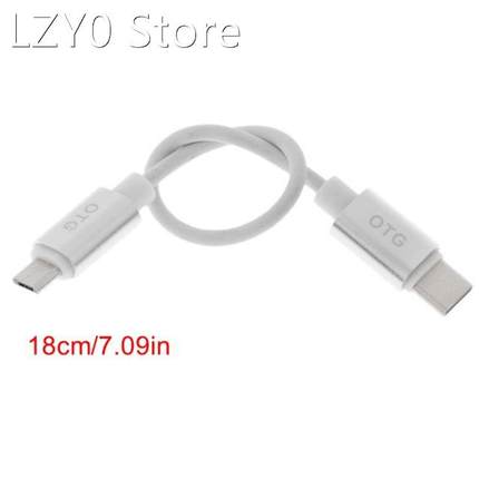 USB 3.1 Type C Male to Micro USB Male Sync OTG Charge Data T