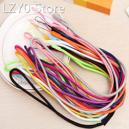 5-10PCS long Nylon Lanyard Cell Phone Hanging Strap Mobile P