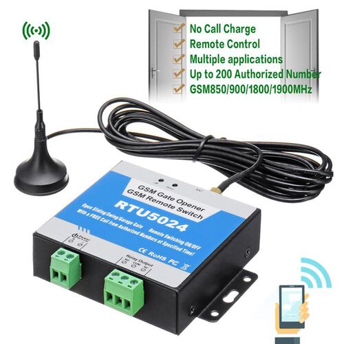 Safety RTU5024 GSM Gate Relay Switch 850/900/1800/1900MHz R