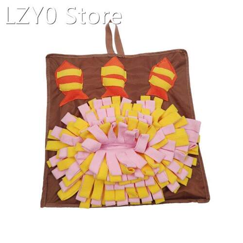2022 New Pet Dog Snuffle Mat Nose Smell Training Blanket Sni