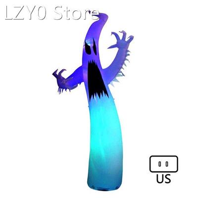 2022 New Inflated White Ghost Spooky Lighted Doll Holiday Li