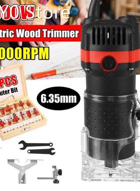 2300W 30000rpm Wood Electric Hand Trimmer Woodworking Engrav