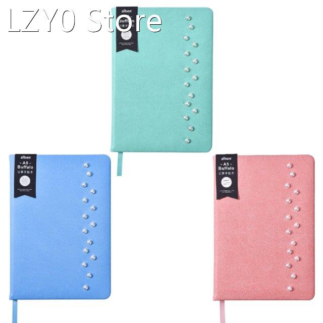 A5 Business Leather Notebook Journal Agenda Lined Paper Diar