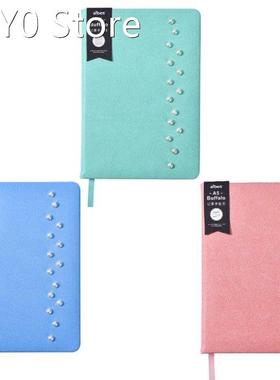 A5 Business Leather Notebook Journal Agenda Lined Paper Diar