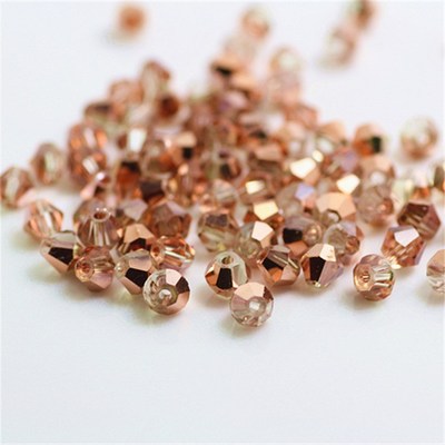 Isywaka  Choice 100pcs 4mm Bicone Austria Crystal Beads char