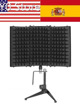 Foldable Microphone Isolation Shield Sound Dampening Acousti