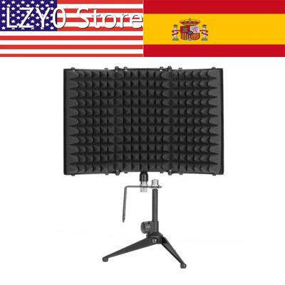 Foldable Microphone Isolation Shield Sound Dampening Acousti