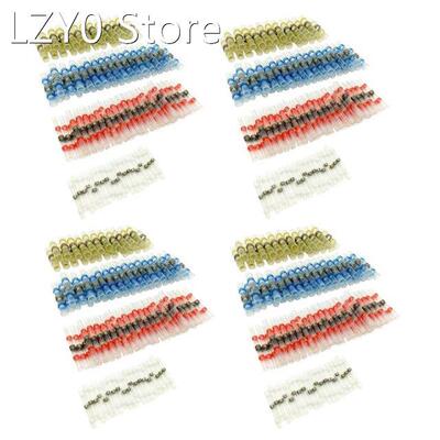 200Pcs Solder Seal Wire Connector Sopoby Heat Shrink Butt Co