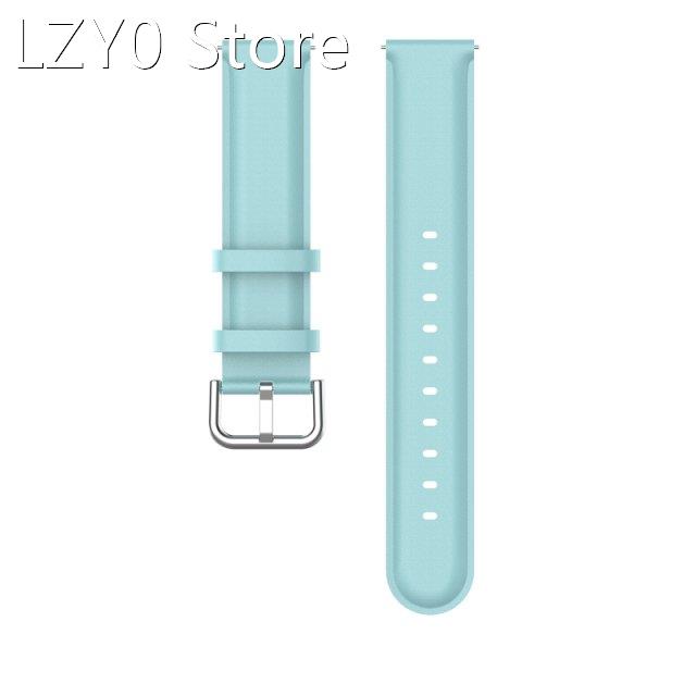 Leather Watchband Strap for Hua wei Honor Magic 2 46mm/ Drea