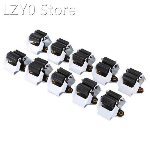 10PCS Kitchen Mop Broom Holder Wall Mounted Organizer Brush