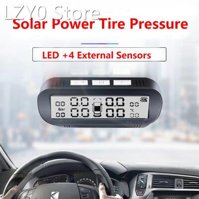 TPMS Car Tire Pressure Monitoring Intelligent System Solar P