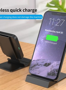 FLOVEME 15W Qi Wireless Charger Stand Qi Fast Charge Phone