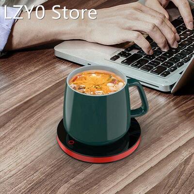 Coffee Mug Cup Warmer Milk Tea Water Cup Heating Electric To