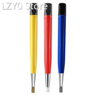 3PCS Scratch Pen Set Pen Sanding Fiber Bristles, Multifuncti