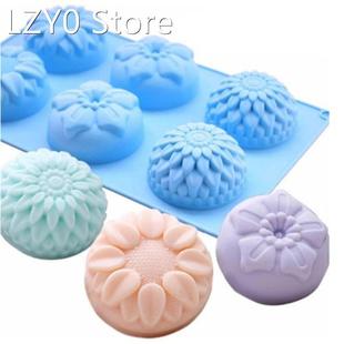 Silicone 6 with hand soap mold cake mold easy to demould DIY