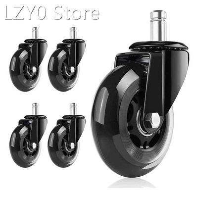5Pcs Office Chair Casters, Suitable For All Flooring - Repla