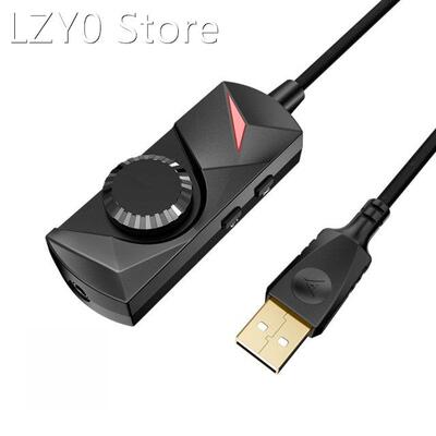 External USB Sound Card Stereo 7.1 Channel Interface Audio A
