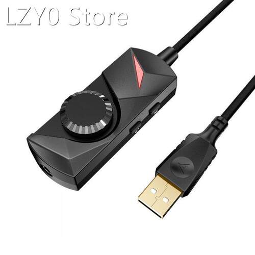 External USB Sound Card Stereo 7.1 Channel Interface Audio A