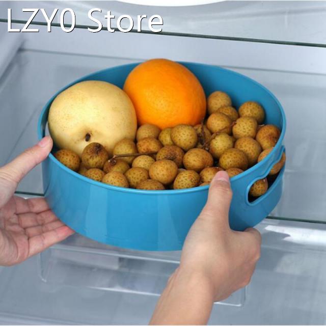 360 Rotating Storage Tray Box Spice Rack Kitchen Turntable S